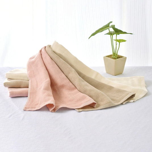 [Imabari Towel] Lightweight and Soft Triple-Layer Gauze Towels, 3-Pack (34 x 86 cm), Available in 3 Colors