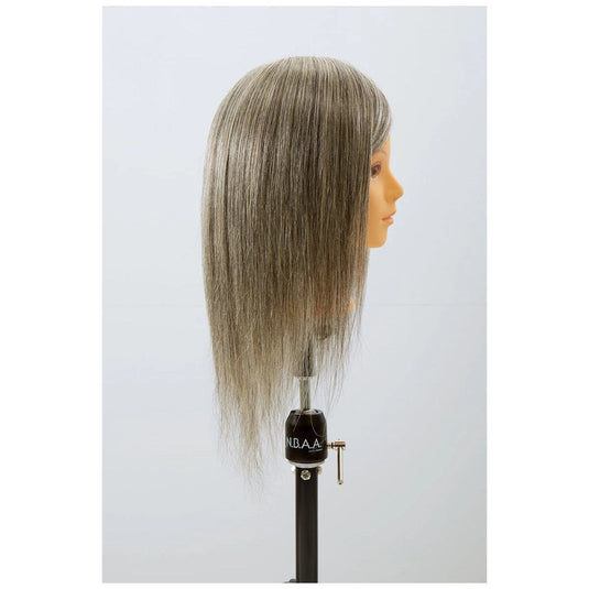 Cutting Wig â€“ Grey 60% (Training Use / 100% Human Hair)