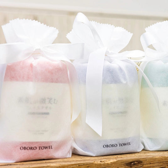 Smile-Face Towel (30 x 85 cm) [Recommended by the Japan Atopic Dermatitis Association] [Available in 5 colors]
