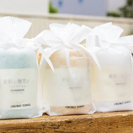 Smile-Face Towel (30 x 85 cm) [Recommended by the Japan Atopic Dermatitis Association] [Available in 5 colors]