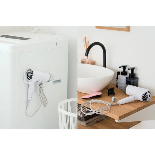 ELECOM Hanging hair dryer holder, magnetic type