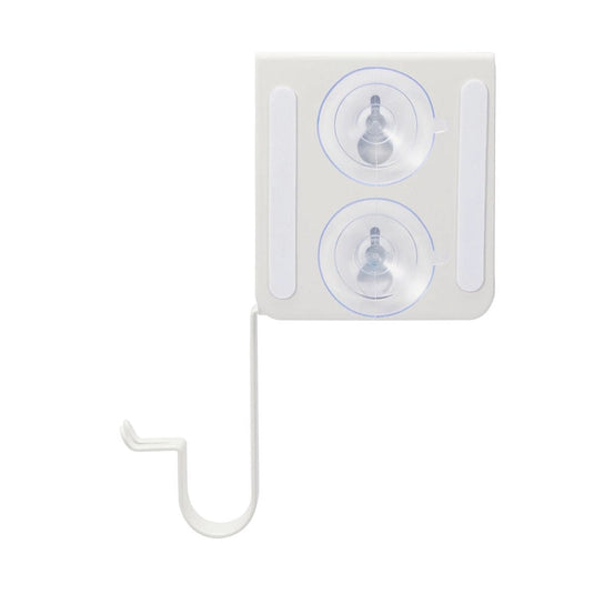 ELECOM Hanging hair dryer holder with suction cup