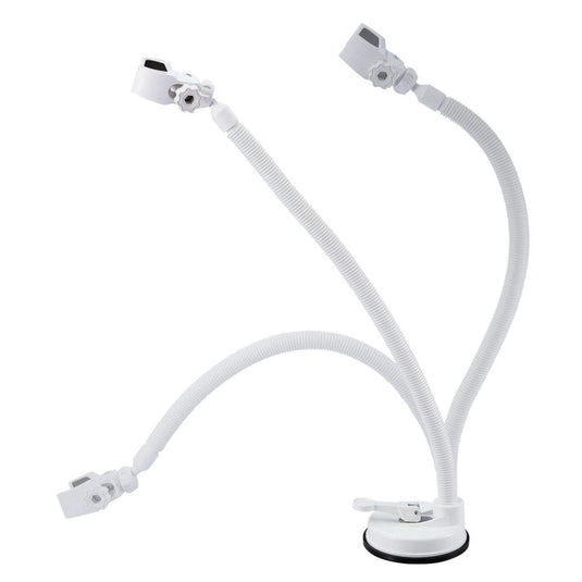 Hair Dryer Stand with Flexible Gooseneck Arm