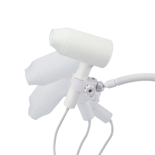 Hair Dryer Stand with Flexible Gooseneck Arm