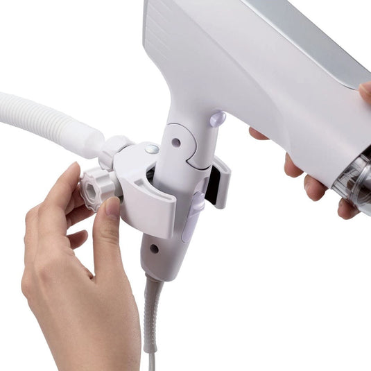 Hair Dryer Stand with Flexible Gooseneck Arm