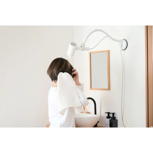 Hair Dryer Stand with Flexible Gooseneck Arm