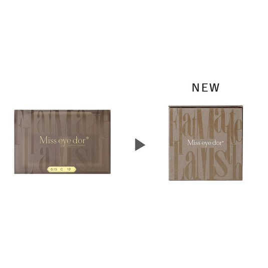 Miss eye d'or Flat Matte Lash ROYSH COLOR Greige
