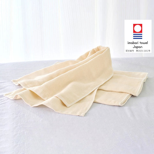 [Imabari Towel] Lightweight and Soft Triple-Layer Gauze Towels, 3-Pack (34 x 86 cm), Available in 3 Colors