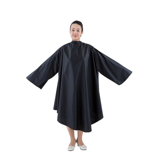 MEIHO Sleeved Hair Dye Cloth No. 5008 Black (Made in Japan)