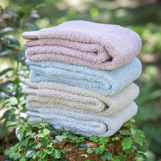 Sustainable Towel (32 x 90 cm) [Recommended by the Japan Atopic Dermatitis Association] [Available in 4 colors]