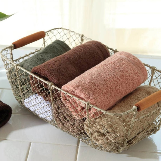 Hotel-Quality Organic Cotton Towel 34x85 cm - Pack of 12 (Available in 8 Colors)