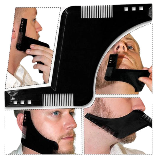WaxWax Beard Shaping Template – Black