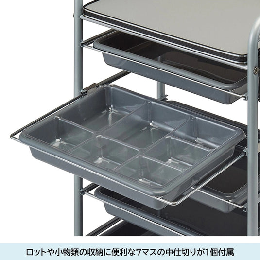 N-3 Wagon DX (Ball Caster Type / Japan-Made / Pre-Assembled) – Available in 4 Colors