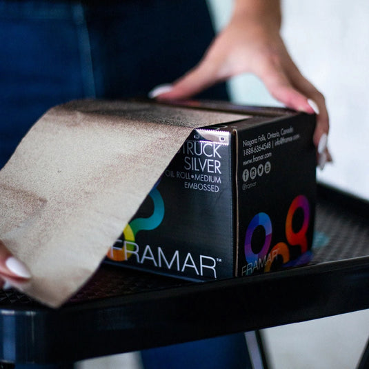 Emboss Roll Star Stack Silver (12 cm × 100 m)