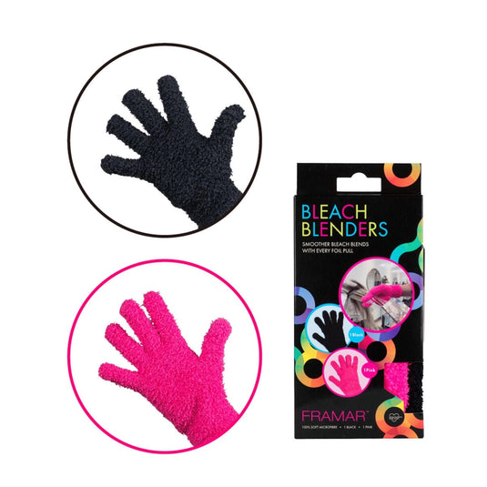 FRAMAR Bleach Blender Gloves – Microfiber Wipe &amp; Blend Gloves