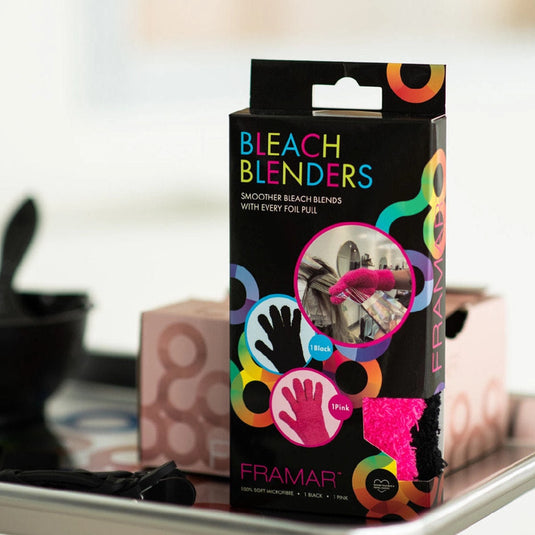 FRAMAR Bleach Blender Gloves – Microfiber Wipe &amp; Blend Gloves