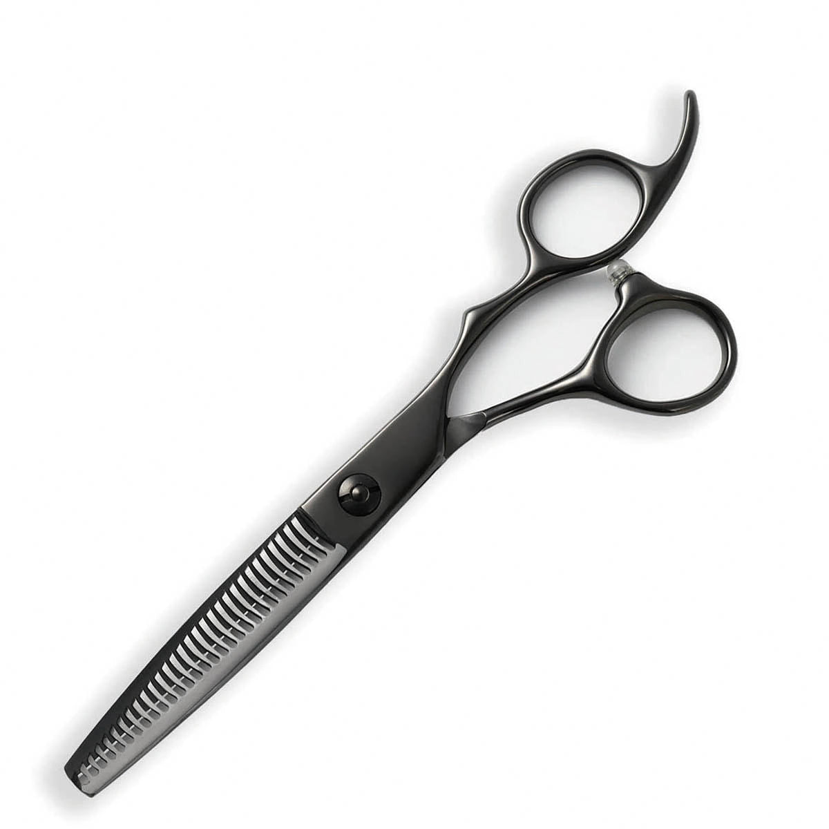DEEDS GTZ630CT Black Titanium Thinning Scissors, 30-tooth, 2-stage Bla