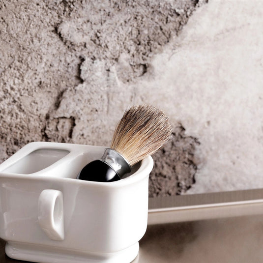 Pro Shaving Brush BG01 (Premium Natural Hair – Badger, Horse &amp; Goat)