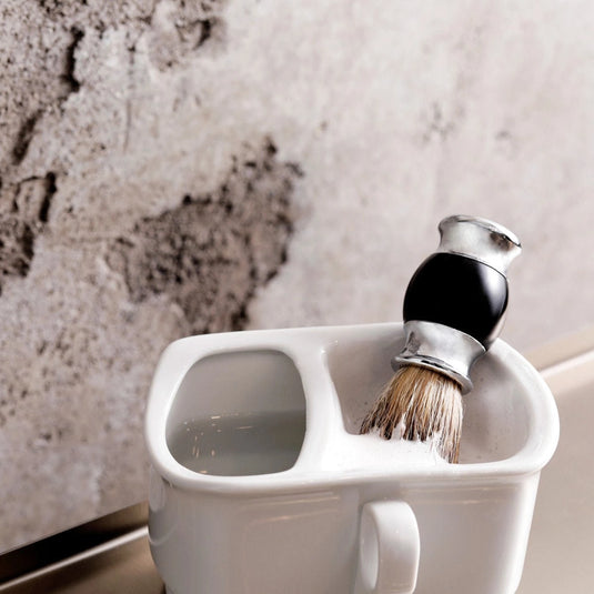 Pro Shaving Brush BG01 (Premium Natural Hair – Badger, Horse &amp; Goat)