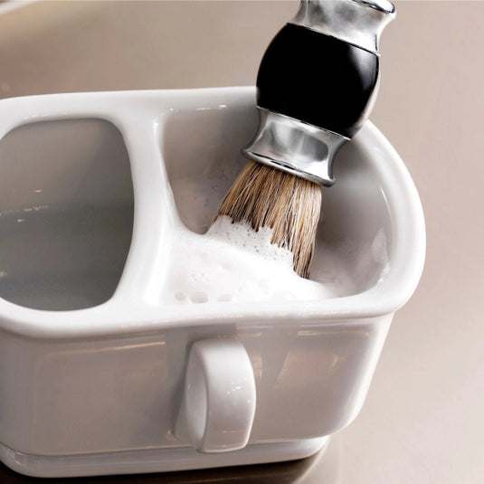 Pro Shaving Brush BG01 (Premium Natural Hair – Badger, Horse &amp; Goat)