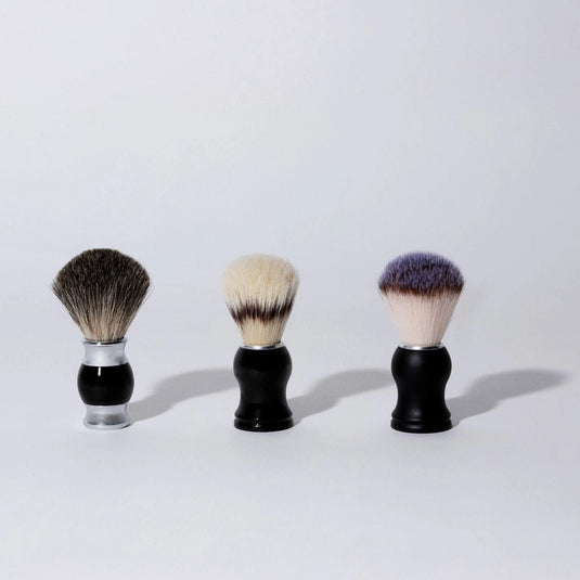 Pro Shaving Brush BG01 (Premium Natural Hair - Badger, Horse & Goat)