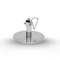 Stainless steel round plate base (large diameter) HD-3M