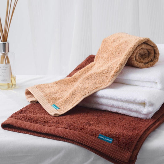 Luxury Pima Cotton Face Towel (34 x 85cm) [Available in 3 colors]