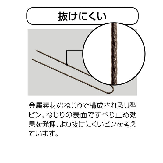 N.B.A.A. Oni Pins Dark Brown 180 g (NB-P06)