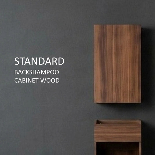 Woodgrain Back Shampoo Cabinet W420 (Upper Unit)