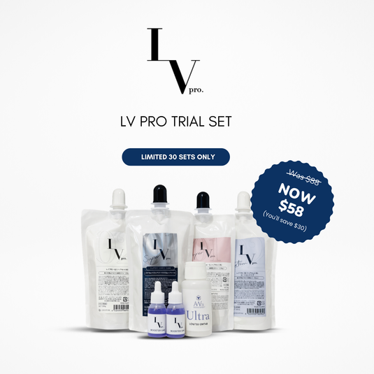LV PRO Trial Set (Limited 30 Sets) - Complete Hair Care Experience