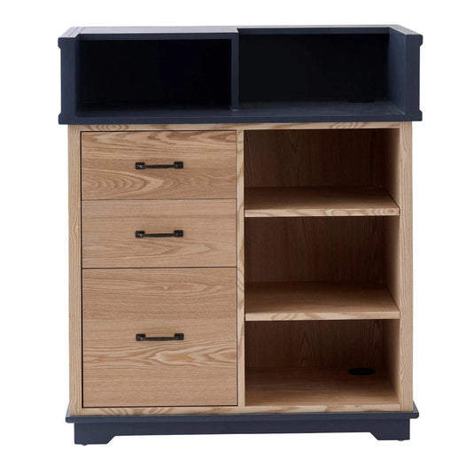 Vincent Natural Wood Reception Counter W900