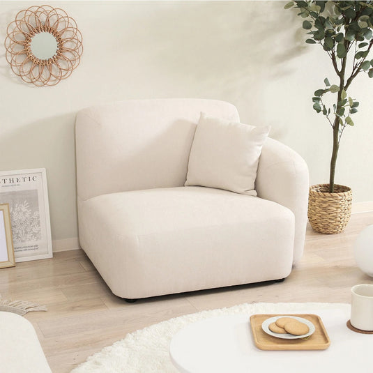 Chamill Single-Seater Sofa with Left Arm