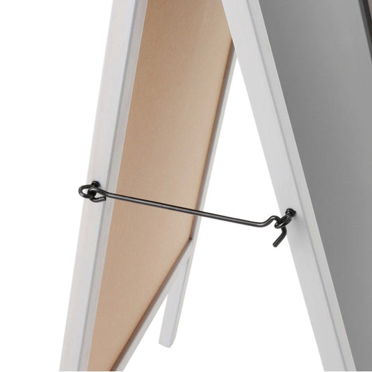 A-Frame Double-Sided Signboard Grey (L) (Magnetic, Marker Type)