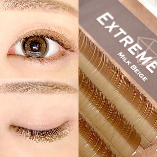 ASUNARO Extreme Flat Milk Beige (12 Rows)
