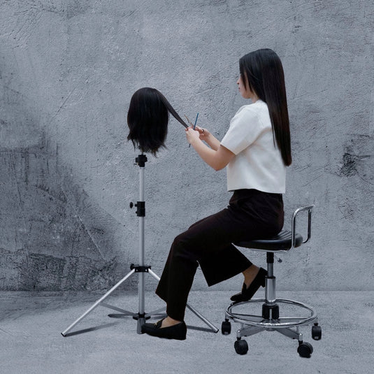New Tripod Wig Stand with Hard Case