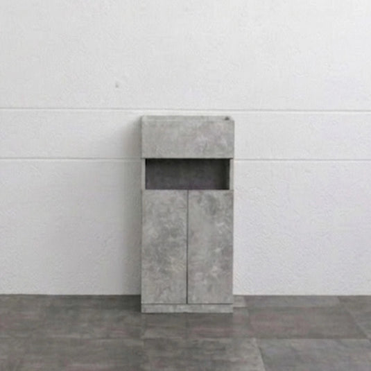 Utility Back Shampoo Cabinet W420 Lower Unit - Mortar-Look