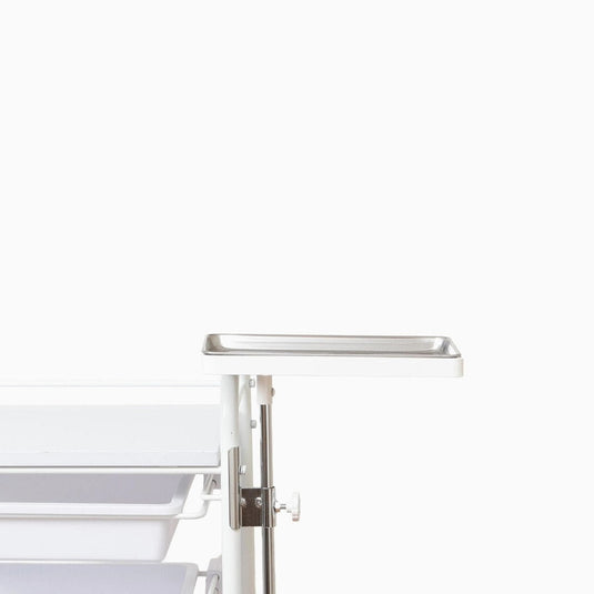 Stainless Steel Arm Tray for Trolleys - Made in Japan
