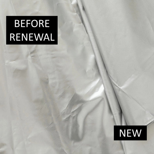 Cold Perm Cape Alpha with Waterproof Silver Coating - Silver