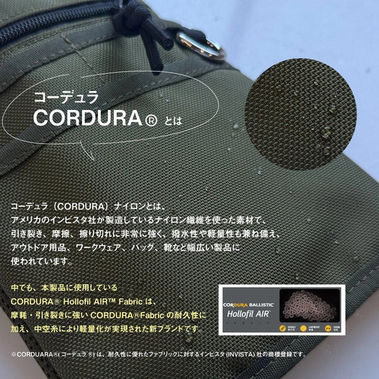DEEDS Multi-Pocket Scissor Case CORDURA 4-Scissor Holder