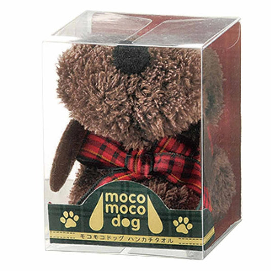 Novelty Fluffy Dog Towel Handkerchiefs - 64 Pieces