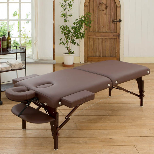 Luxury Memory Foam Wide Wooden Folding Bed 006SWDX (2 color options)
