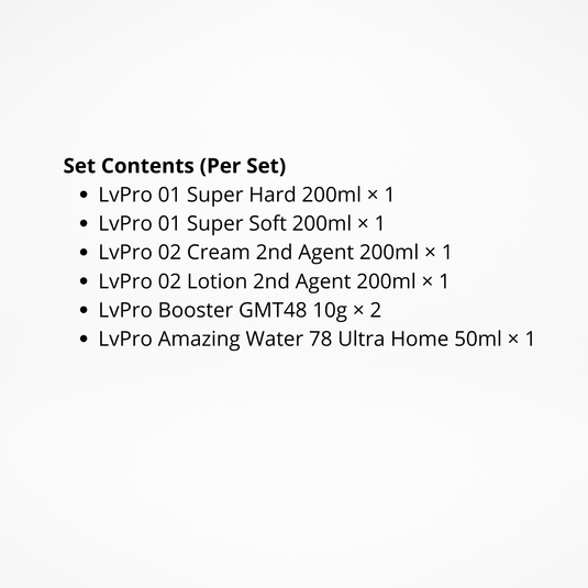 LV PRO Trial Set (Limited 30 Sets) - Complete Hair Care Experience