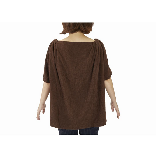 Luxury Pile Facial Gown (rubber closure type) (2 color choices)