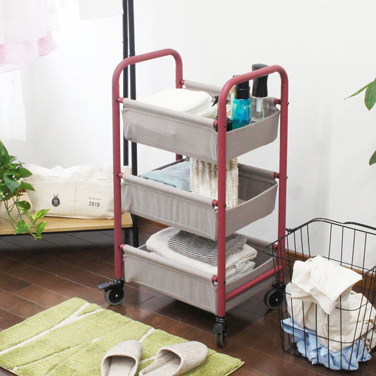 [AL Series] 3-Tier Basket Wagon
