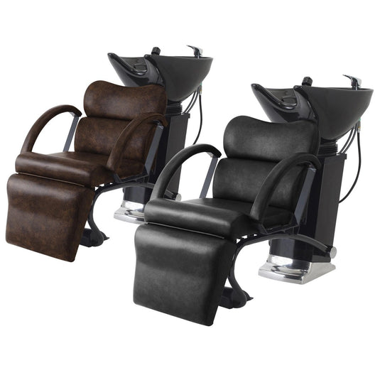 Back Shampoo Unit MR-0420 II (Faucet Set - Made in Japan) Single Level Type