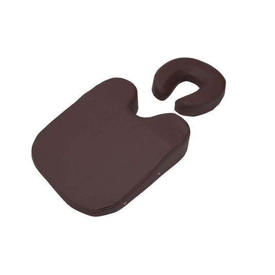 Face & Chest Support Mat Set (Standard Type) - Dark Brown