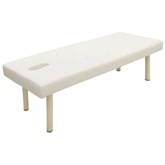 [High-Density Urethane] Standard Massage Bed S-5DX (With Face Hole) - White L180 x W65 cm