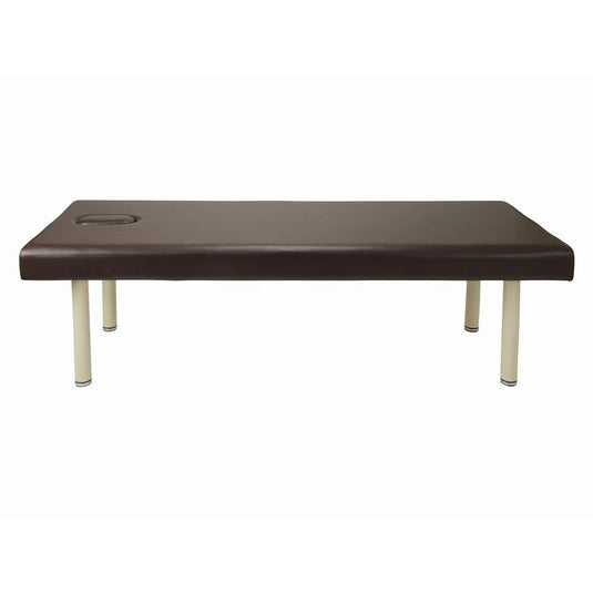 [High-Density Urethane] Wide Massage Bed W-5DX (With Face Hole) - Dark Brown L190 x W70 cm