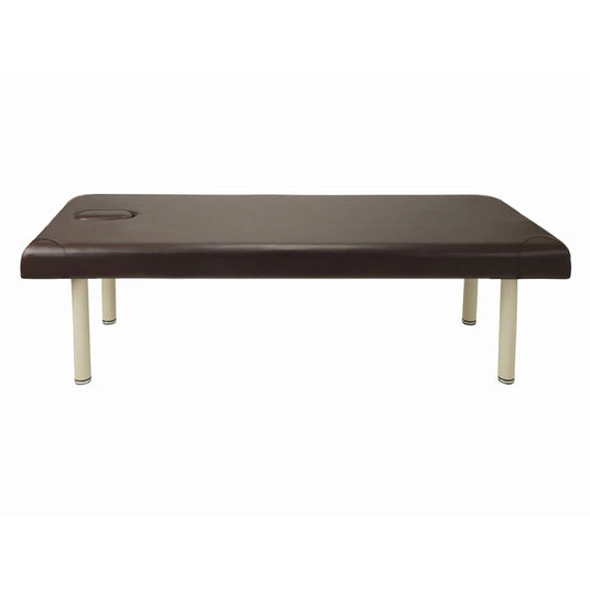 [CARNA-W] Wide Memory Foam Massage Bed (With Face Hole) - Dark Brown L190 x W70 cm