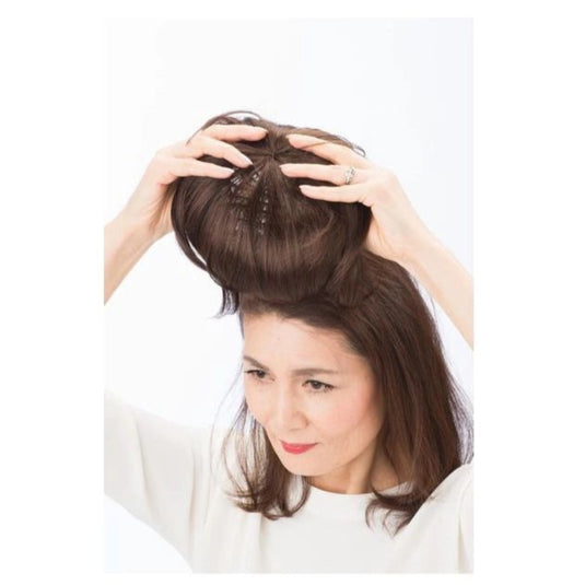 KNT Fashion Wig Airy Top Wig (White Mix)